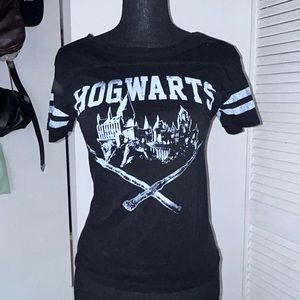 Harry Potter Hogwarts Vintage Varsity Tshirt